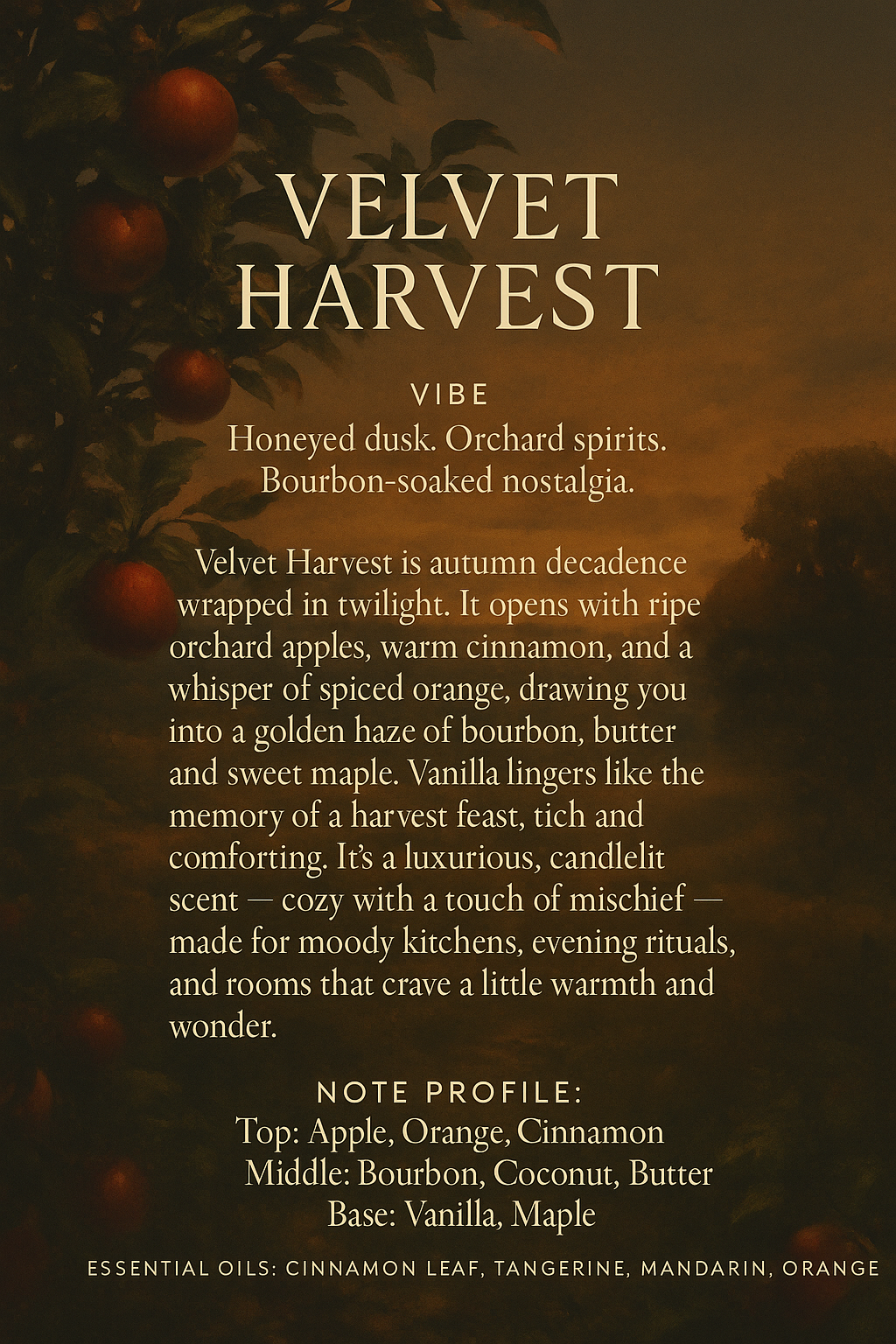 Velvet Harvest