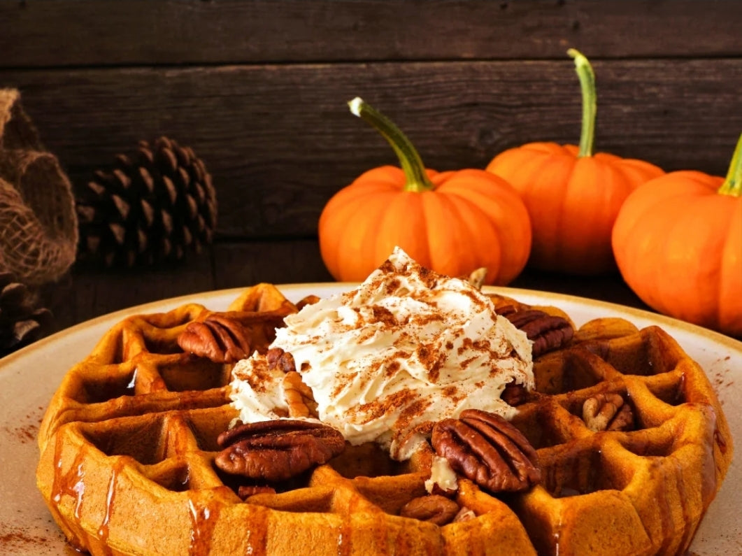 Pumpkin Pecan Waffle